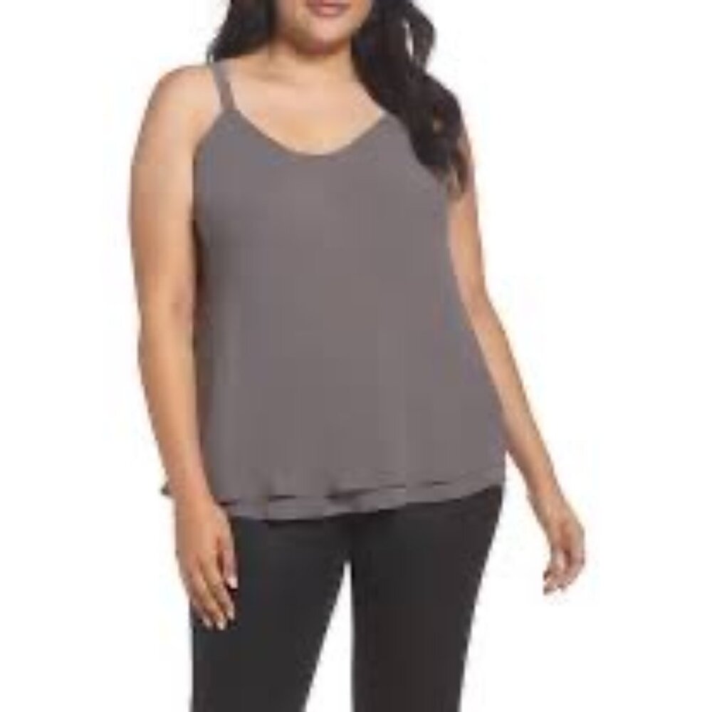 Torrid Gray sophie swing top